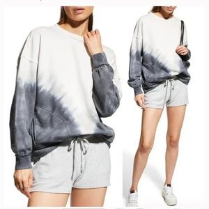 NWT Free People Movement Ombre Metti Tie Dye Crew Sweatshirt